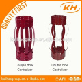 API 10D Certificated hinged non-welded bow type centralizer